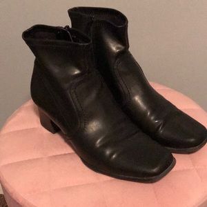 Black Low Boots